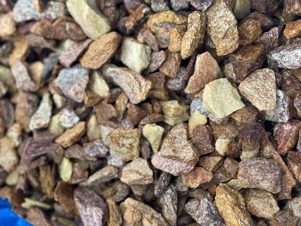 Златолит персиковый декоративная каменная крошка купить в Брянской области