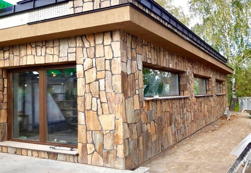 Плитняк кора дерева для фасада купить в Брянской области