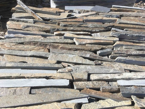 Горбушка златолит мультиколор для облицовки купить в Брянской области