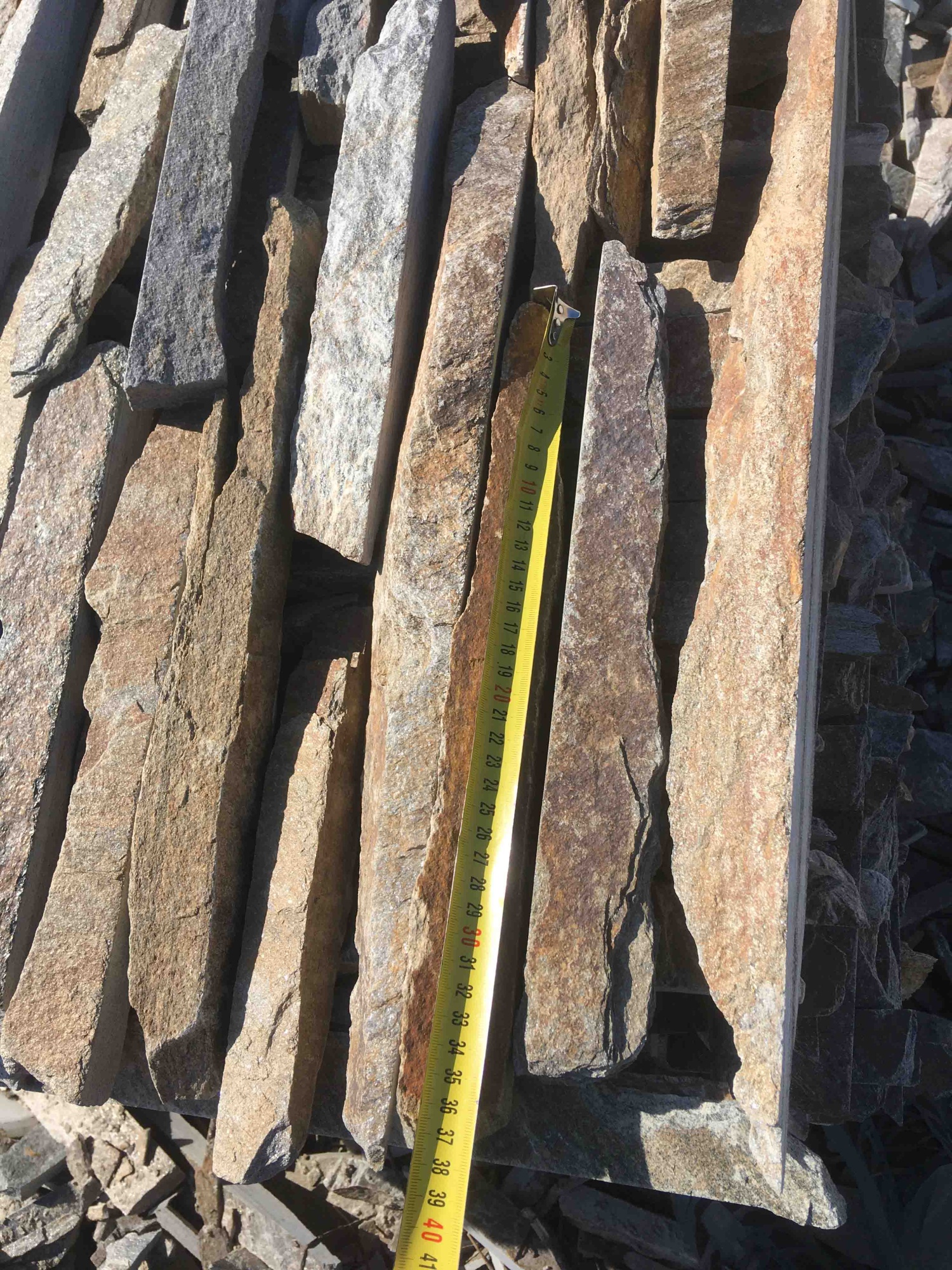 Горбушка златолит мультиколор для облицовки купить в Брянской области