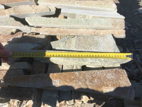 Горбушка златолит золотистый для облицовки купить в Брянской области