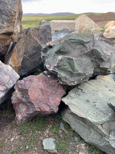 Камни для ландшафтного дизайна зелёные 10-60 килограмм купить в Брянской области