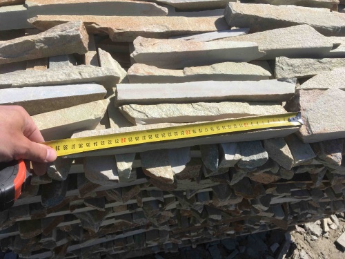 Горбушка златолит золотистый для облицовки купить в Брянской области