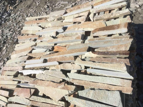 Горбушка златолит золотистый для облицовки купить в Брянской области